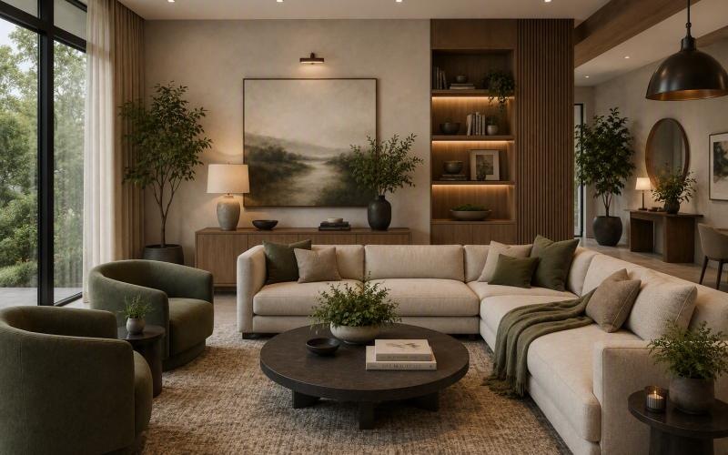 clubhouse lounge area with couches